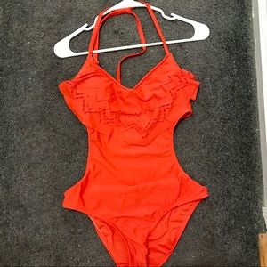 Juniors Cutout Bathing Suit
